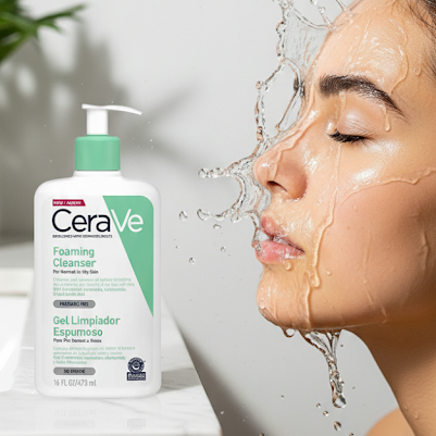 rutina con limpiador facial  que deja la cara fresca y revitalizada