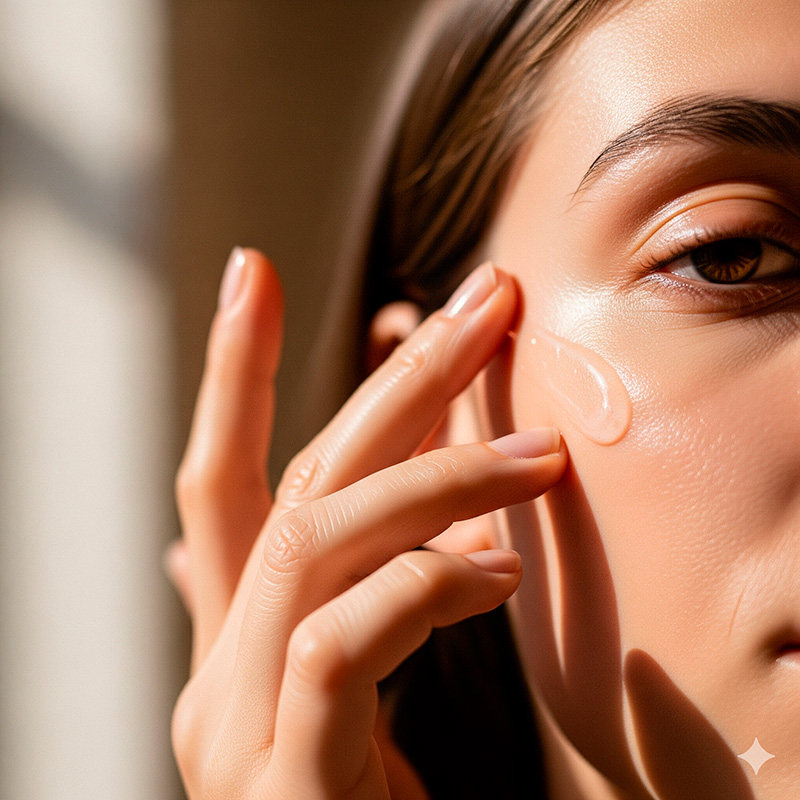 rutina de aplicación de serums